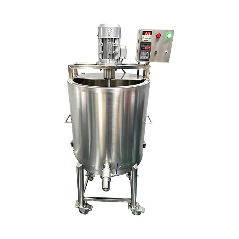 Zbiornik do topienia wosku kosmetycznego o pojemności 50 kg z mieszadłem o zmiennej prędkości Zbiornik do topienia wosku kosmetycznego o pojemności 50 kg z mieszadłem o zmiennej prędkości